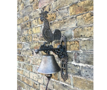 bronze cockerel bell